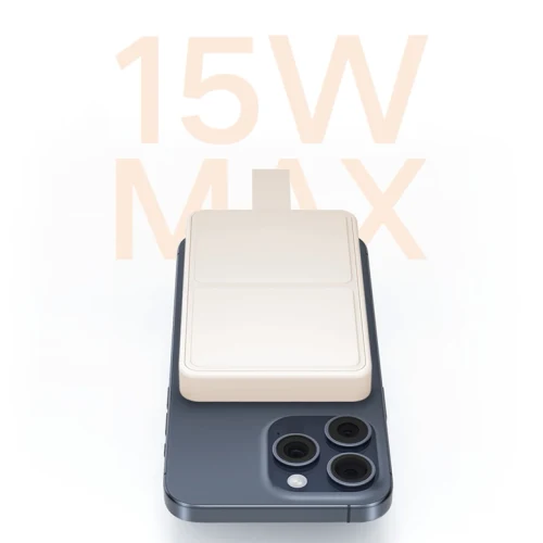 Портативный аккумулятор Xiaomi Power Bank Magnetic, Beige