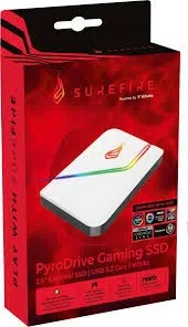 Внешний SSD Verbatim Surefire PyroDrive, 2TБ, White 5