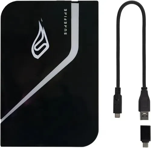 SSD Extern Verbatim Surefire PyroDrive, 2 TB, Black 4