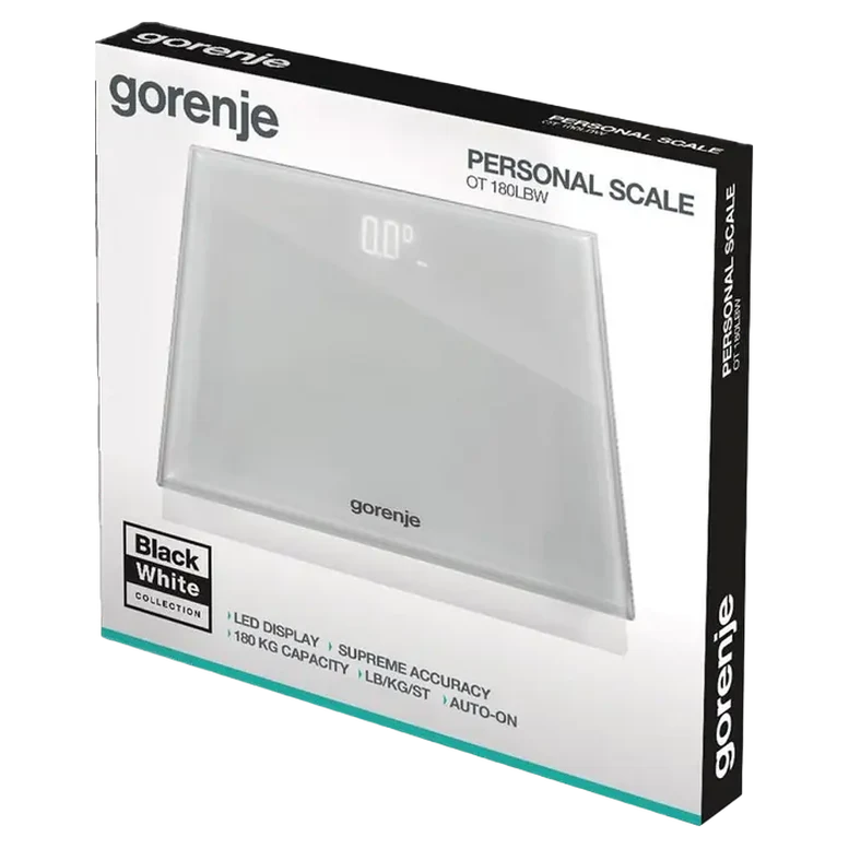 Напольные весы Gorenje OT180LBW, Белый 2