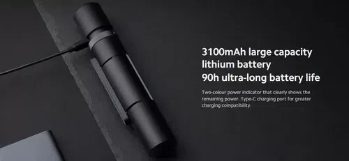 Фонарь Xiaomi Multi-function Flashlight, Черный