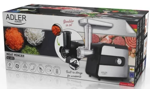 Мясорубка Adler AD-4813, Black