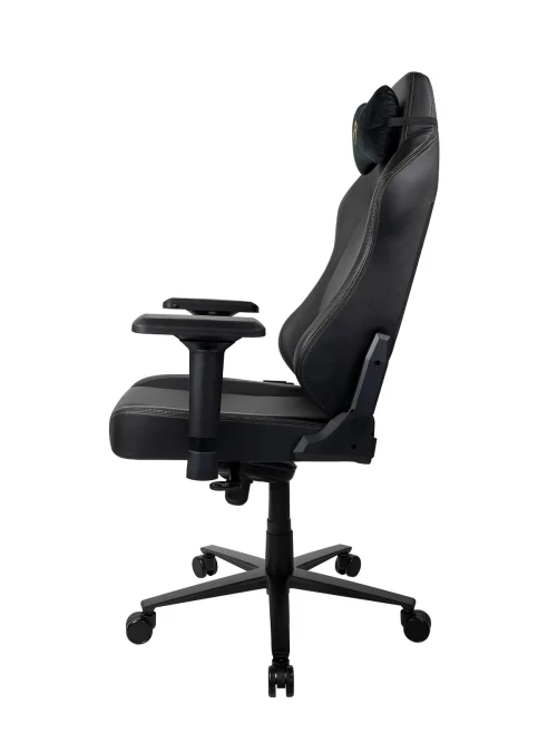 Игровое кресло AROZZI Primo PU, Black/Gold
