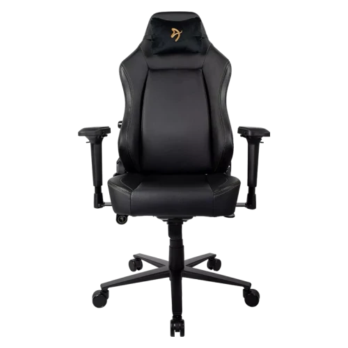 Игровое кресло AROZZI Primo PU, Black/Gold