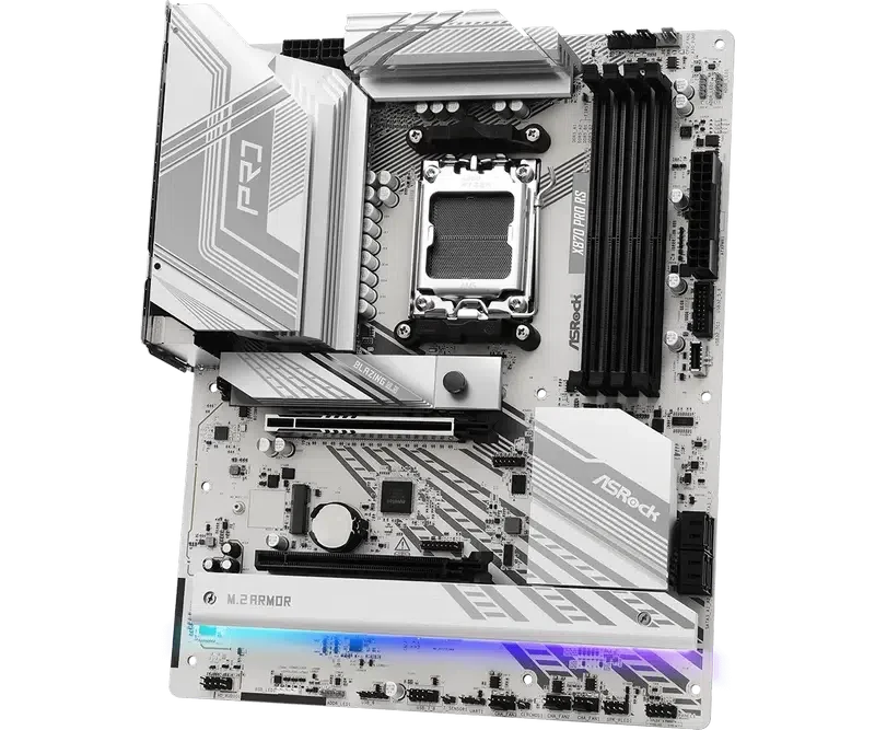 Материнская плата ASRock X870 PRO RS, White 4