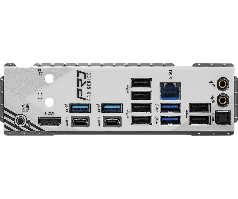 Материнская плата ASRock X870 PRO RS, White 5