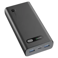 Портативный аккумулятор Cellularline Fast PD 20W (20000mAh), Black