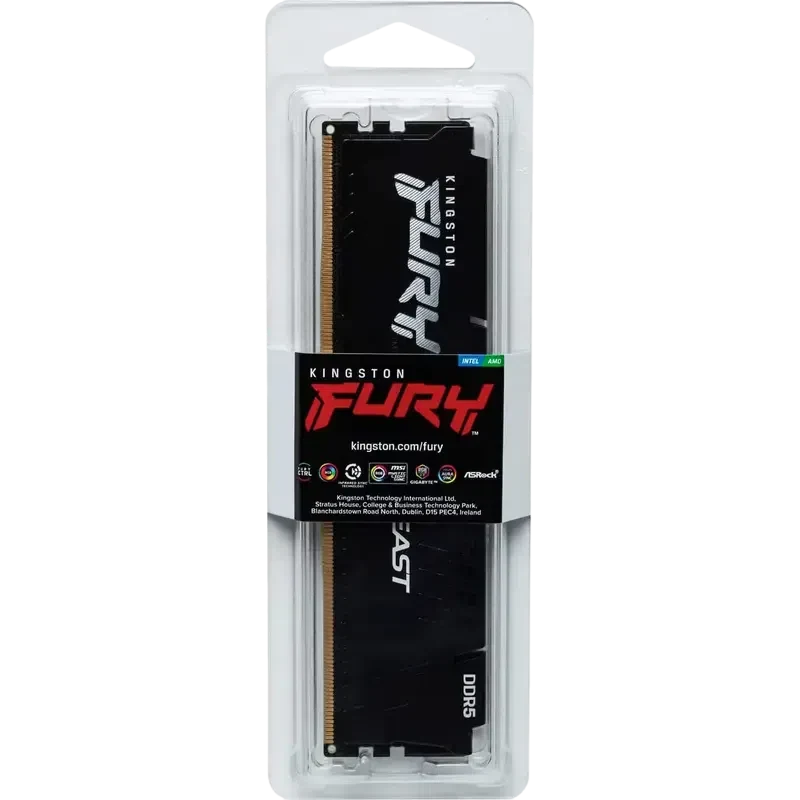 Оперативная память Kingston FURY Beast FURY Beast 8ГБ, Чёрный 5