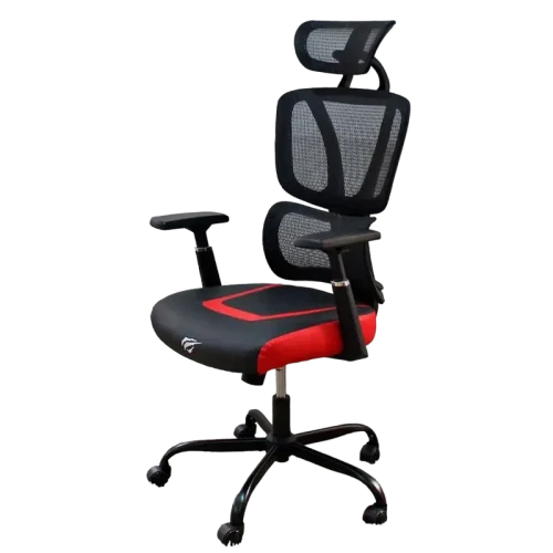 Scaun Gaming Havit GC919, Black Red