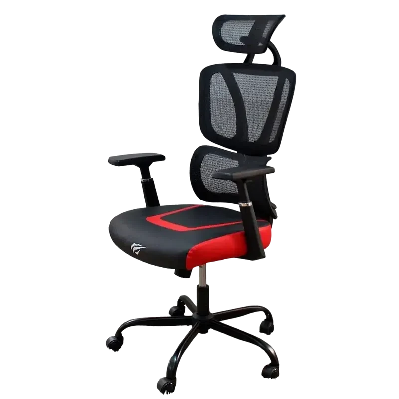 Scaun Gaming Havit GC919, Black Red 2