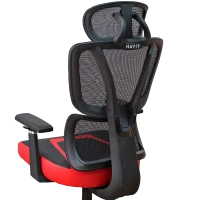 Scaun Gaming Havit GC919, Black Red 4