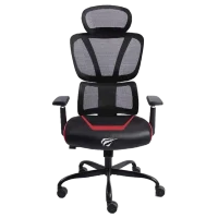Scaun Gaming Havit GC919, Black Red