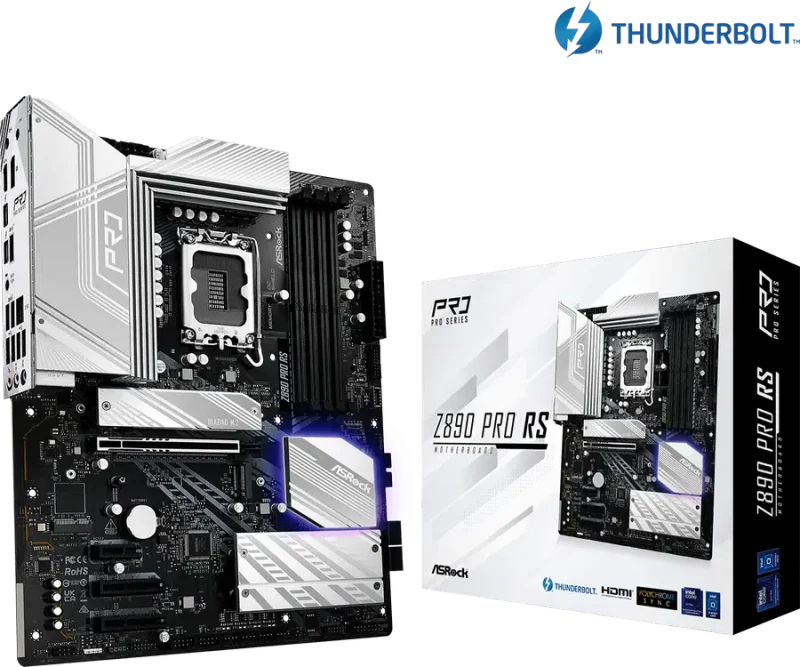 Материнская плата ASRock Z890 PRO RS LGA1851 ATX 6