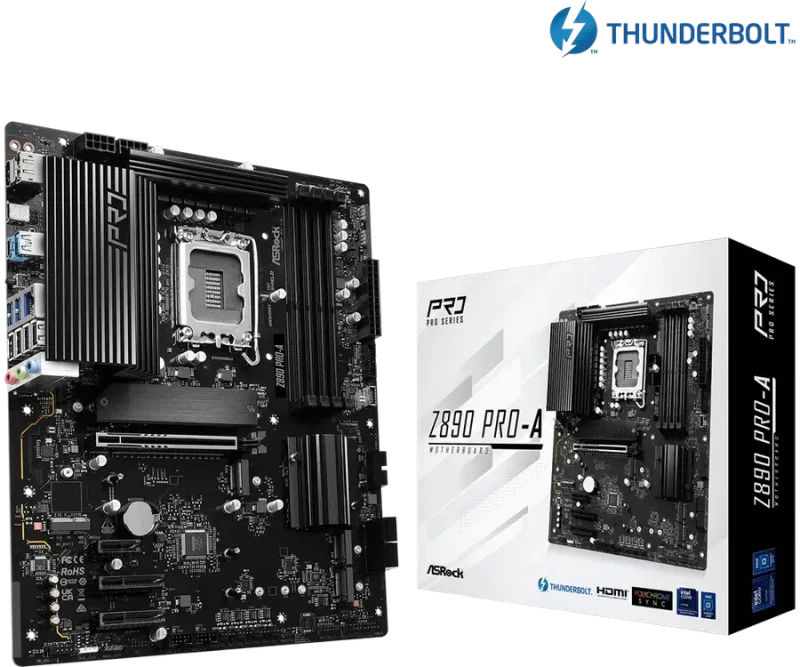 Материнская плата ASRock Z890 PRO-A LGA1851 ATX 6