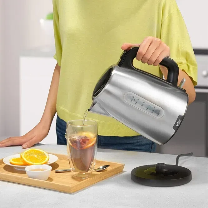 Электрочайник Braun WK1500BK, Inox 4