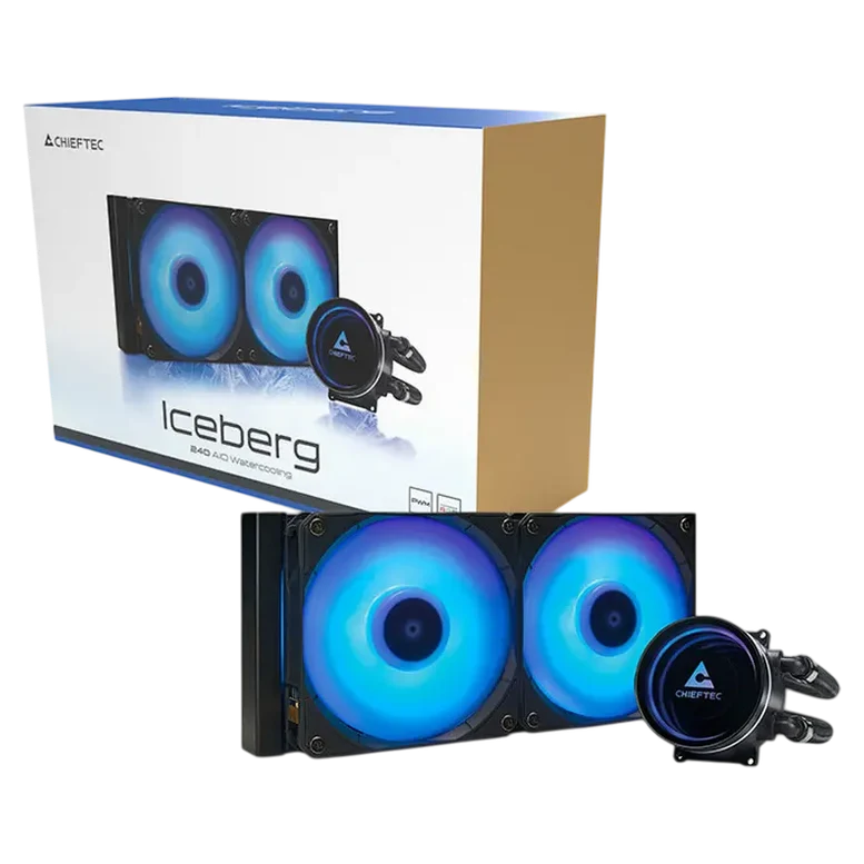 Система охлаждения Chieftec Iceberg 240, Черный 8
