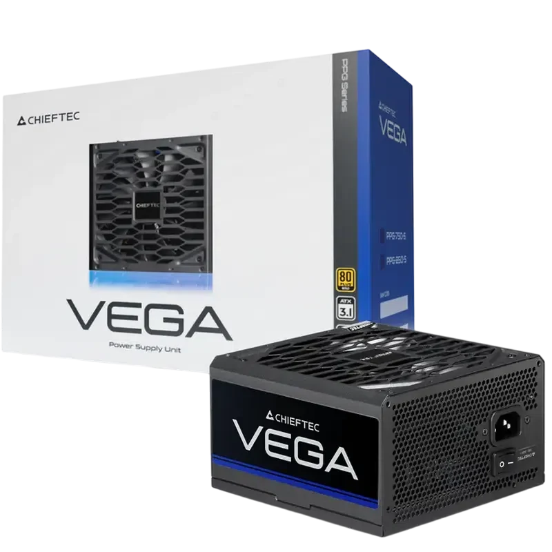 Блок питания для компьютеров Chieftec PPG-750-S Vega Series, 750 Вт, Черный 8