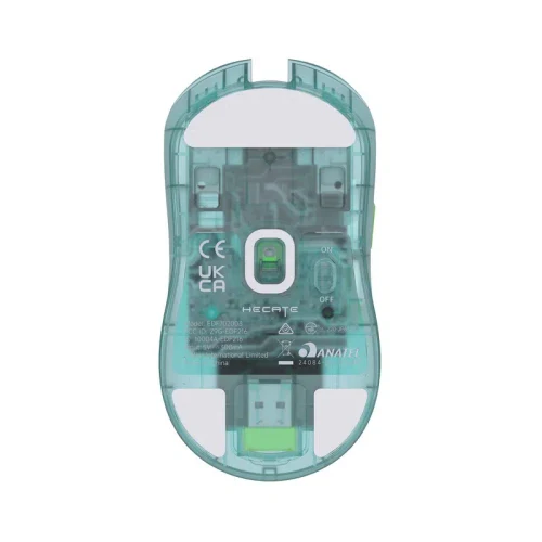 Игровая Мышь Edifier HECATE G3M PRO, Transparent Green
