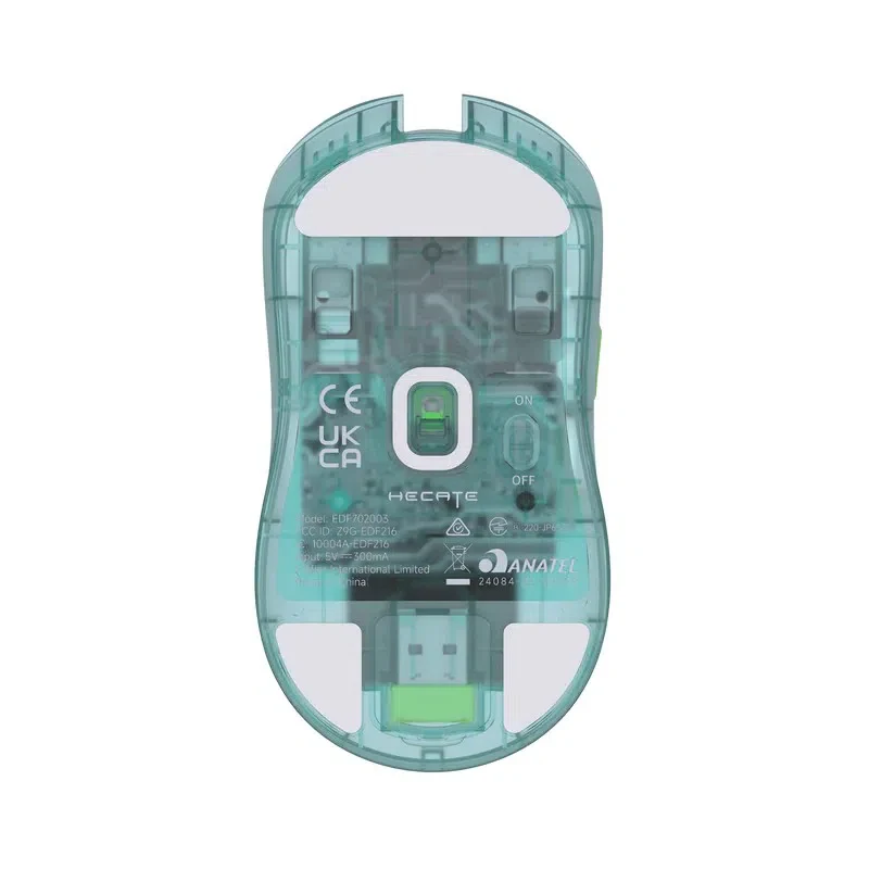 Игровая Мышь Edifier HECATE G3M PRO, Transparent Green 7