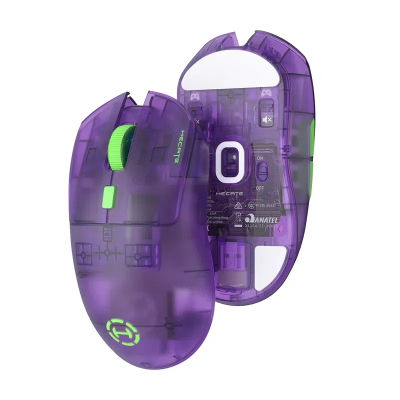 Gaming Mouse Edifier HECATE G3M PRO, Transparent Purple 5