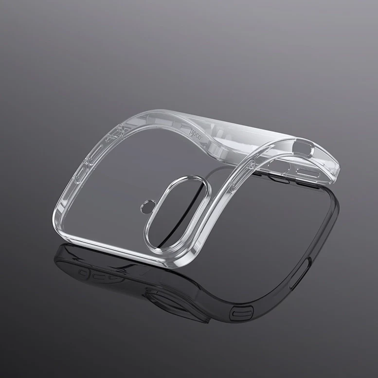HOCO Light series TPU case for iPhone 16 Transparent 2