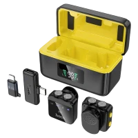 Microfoane wireless HOCO L17, Black