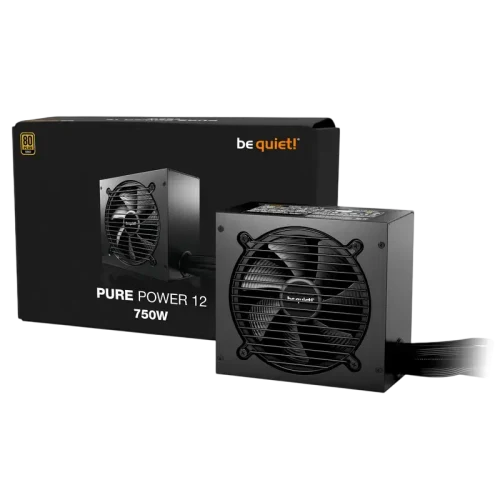 Блок питания для компьютеров be quiet! Pure Power 12, 750 Вт, Черный