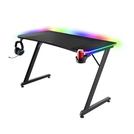 Компьютерный игровой стол Trust GXT 710 Luminus Pro, Black
