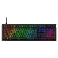 Клавиатура HyperX Alloy Rise, Проводное, Чёрный