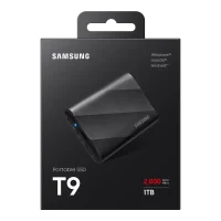 Внешний портативный SSD накопитель Samsung T9, 1 ТБ, Black 8