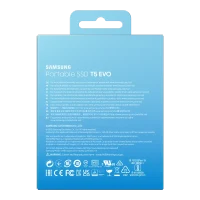 Внешний портативный SSD накопитель Samsung T5 EVO, 2 ТБ, Black 9