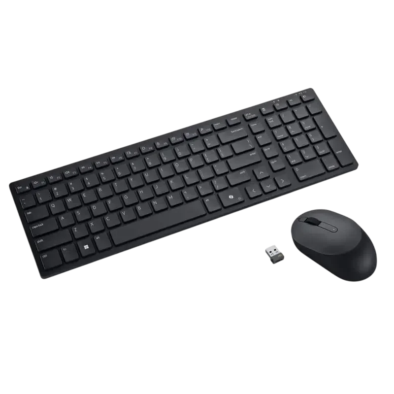 Клавиатура и мышь DELL KM555, Беспроводное, Чёрный 2