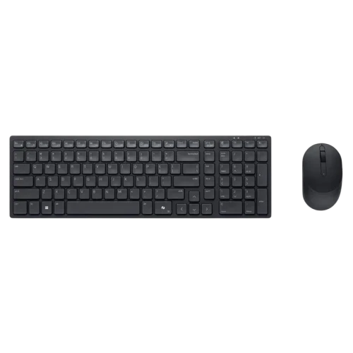 Клавиатура и мышь DELL KM555, Беспроводное, Чёрный