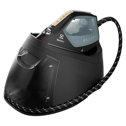Fier de călcat cu generator de abur Electrolux E8ST2-8OG, Negru