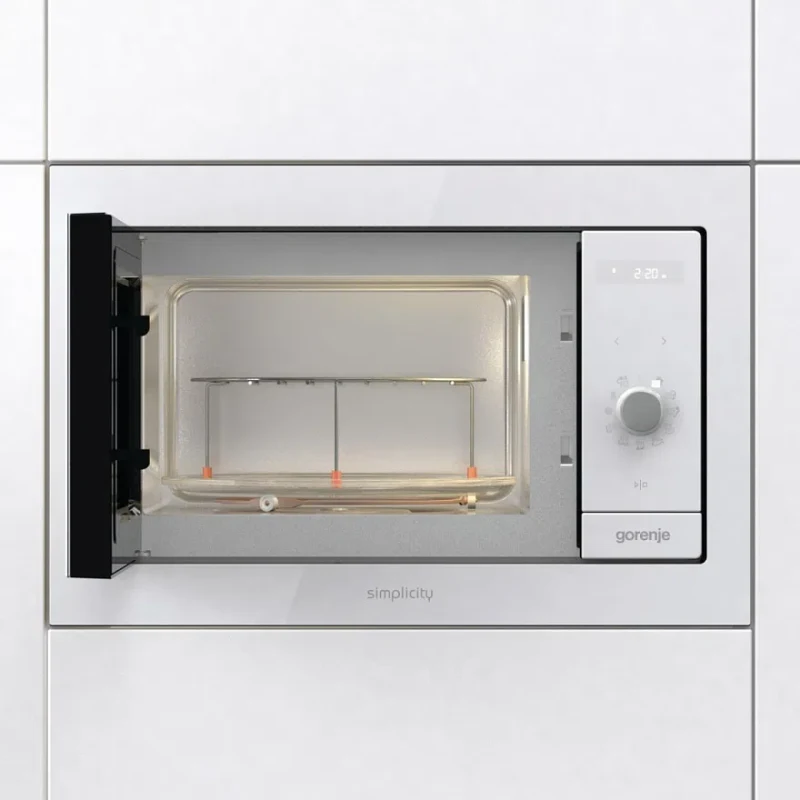 Cuptor cu microunde incorporabil Gorenje BM235G1SYW, White 2