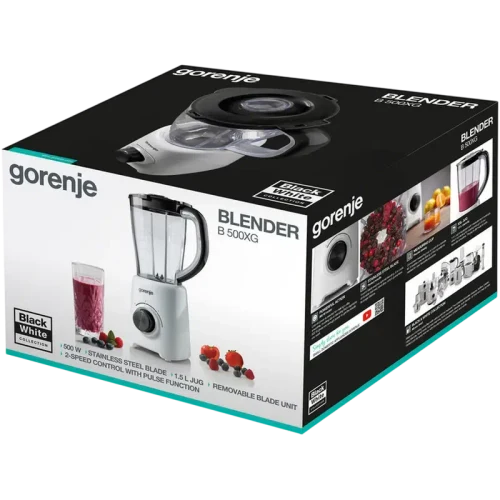 Blender staționar Gorenje B500XG, Alb
