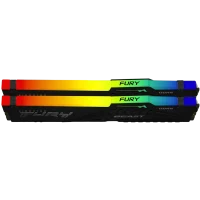 Memorie RAM Kingston FURY Beast RGB, 16GB, Black 6