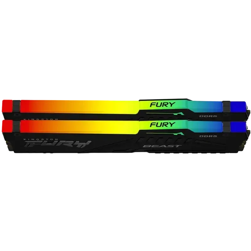 Memorie RAM Kingston FURY Beast RGB, 16GB, Black 6