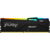 Memorie RAM Kingston FURY Beast RGB, 16GB, Black 5