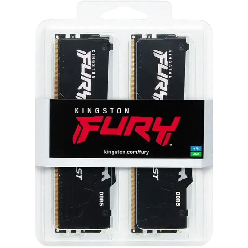 Memorie RAM Kingston FURY Beast RGB, 16GB, Black 8