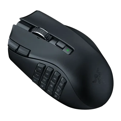 Беcпроводная мышь Razer Naga V2 HyperSpeed, Black