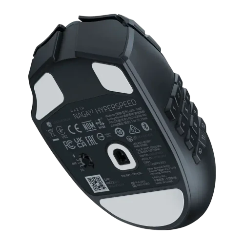 Беcпроводная мышь Razer Naga V2 HyperSpeed, Black