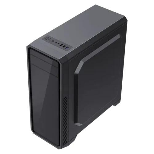 Carcasă PC Gamemax G561E-BK Mid Tower, Negru