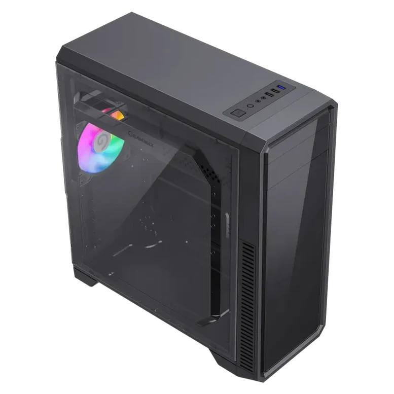 Carcasă PC Gamemax G561E-BK Mid Tower, Negru 2