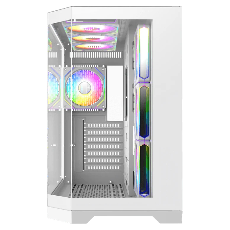 Корпус для ПК Gamemax HYPE-A Mid Tower, Белый 3