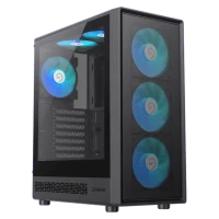 Carcasă PC Gamemax STORM 2 AB Midi-Tower, Negru