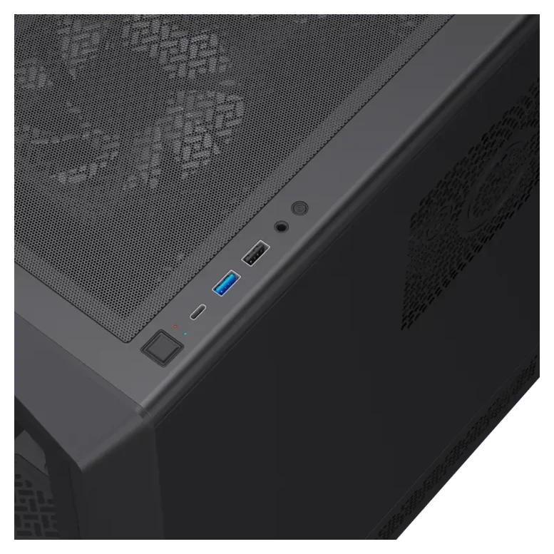 Корпус для ПК Gamemax VISTA COC AB Midi-Tower, Черный 11