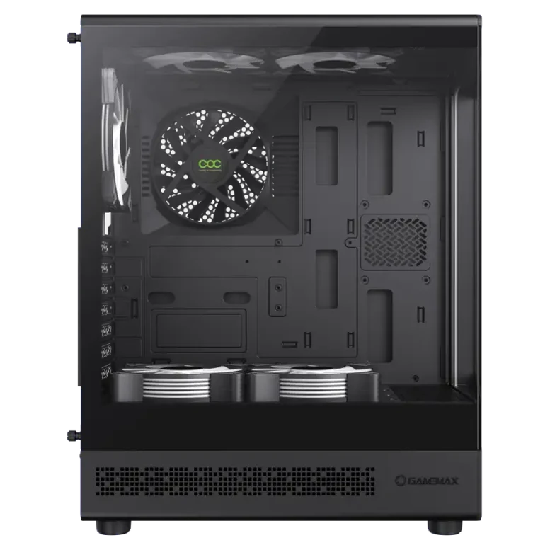 Корпус для ПК Gamemax VISTA COC AB Midi-Tower, Черный 7