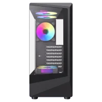 Корпус для ПК Gamemax VISTA COC AB Midi-Tower, Черный 3