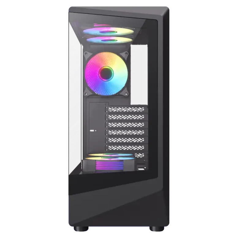 Корпус для ПК Gamemax VISTA COC AB Midi-Tower, Черный 3